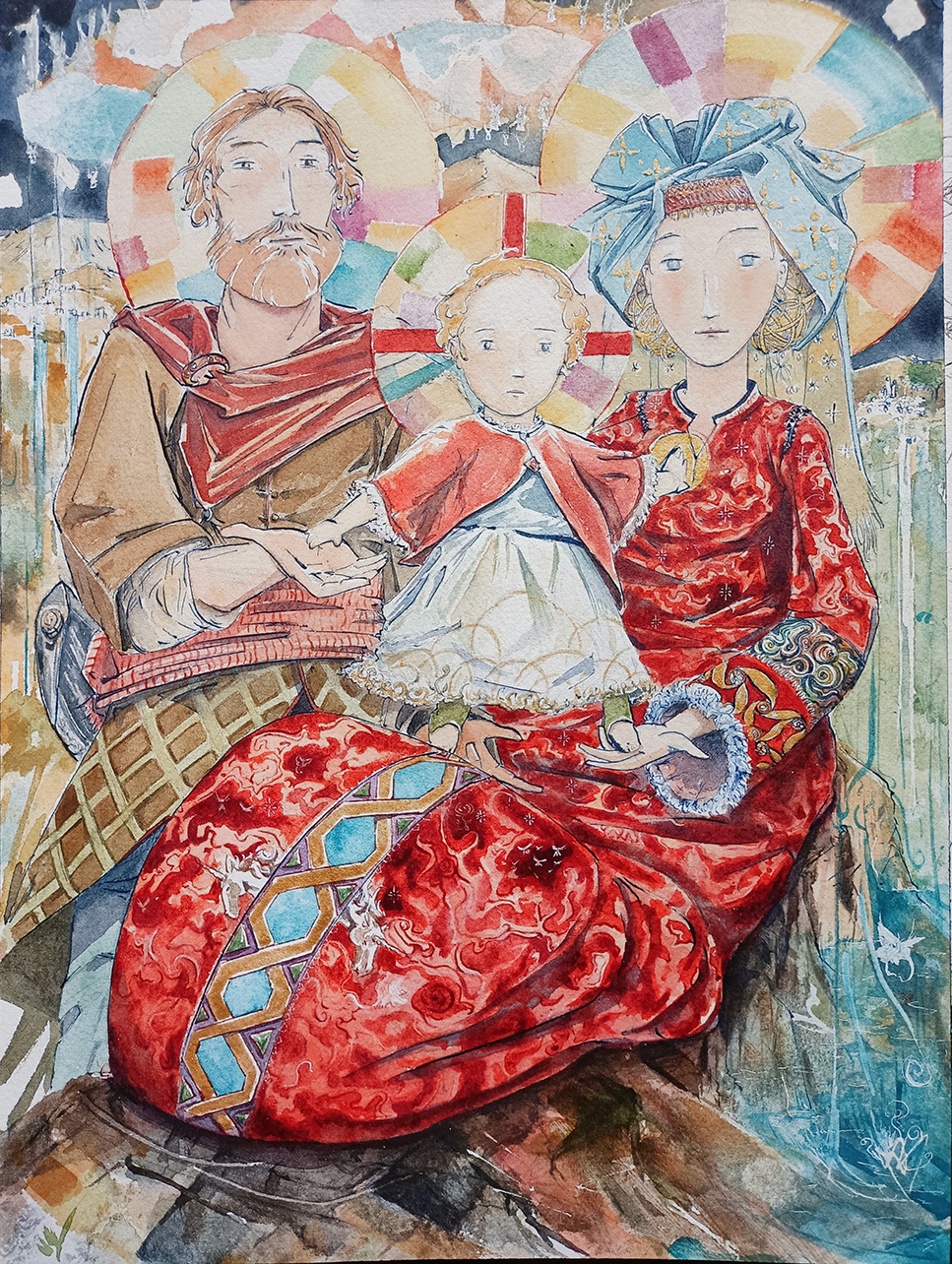 Sainte Famille régnante.