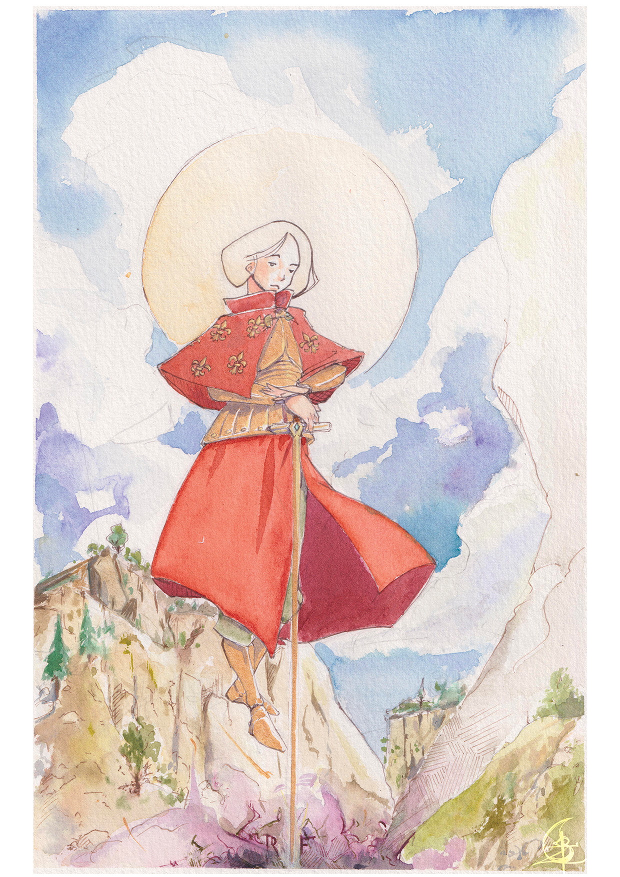 Jeanne d'Arc au combat